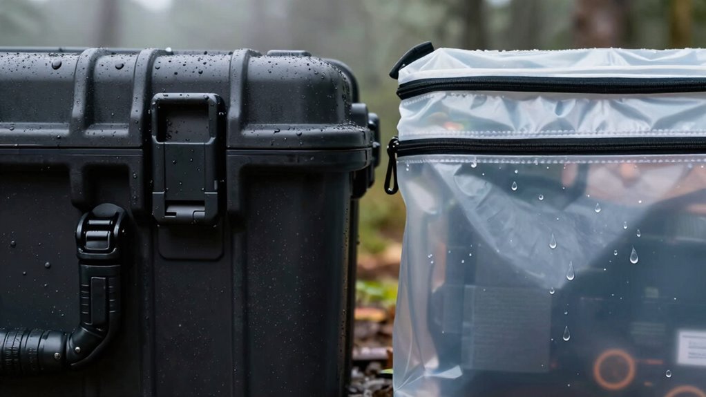 waterproof storage for valuables
