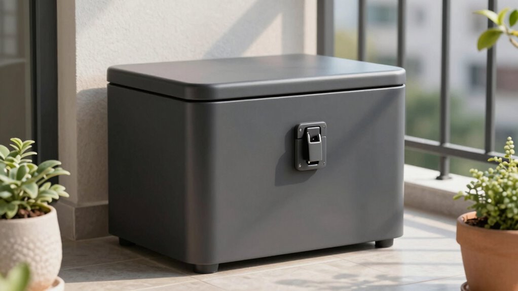 weather resistant secure storage