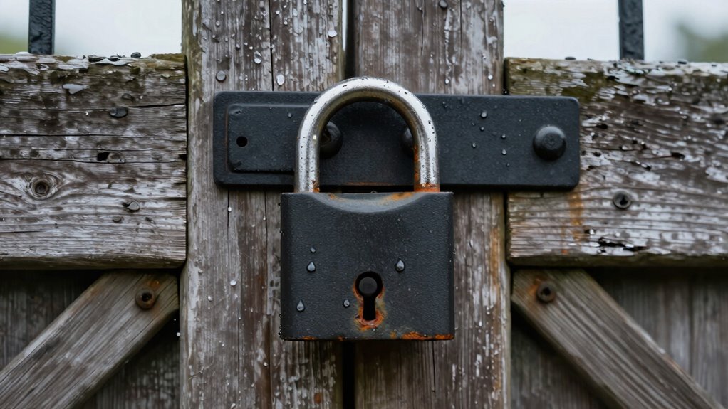 weatherproof lock maintenance tips