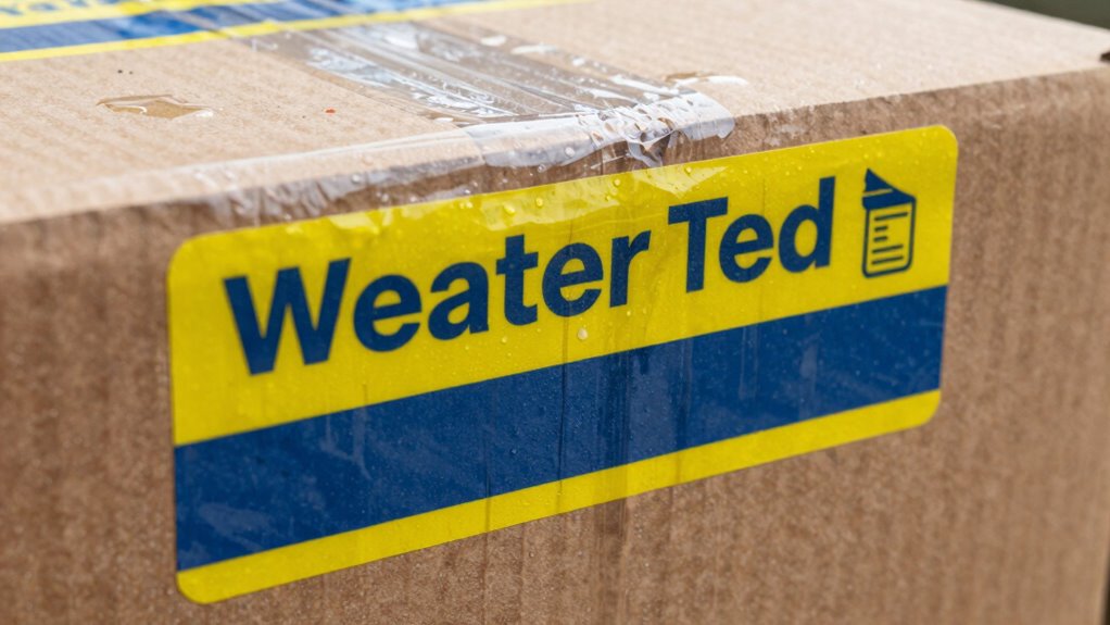 weatherproof shipping label tips