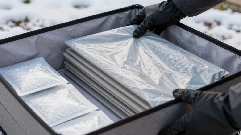 winterize deck storage properly