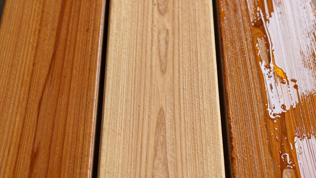 wood finish effects comparison