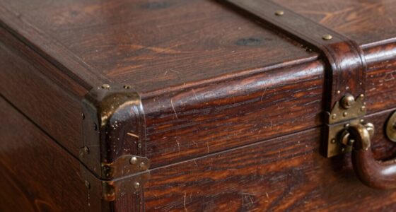 wood trunk scratch repairs