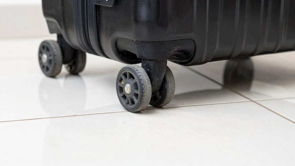 worn wheels cause squeaks