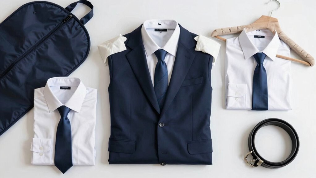 wrinkle free suit packing essentials