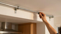 I Put A Curtain Rod On My Kitchen Ceiling, And Now I’m Doing It In Every Room