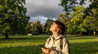 Yellow Storm Warning Restricts Access To Brussels Parks