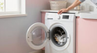 You’d Never Expect To See Ombré Walls In A Laundry Room — But It Works