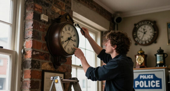 Fixing The Portobello Police Station Clock
