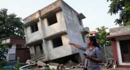 Four-Storey Building Tilts In Delhi, Residents Evacuated Amid Collapse Fears - NDTV