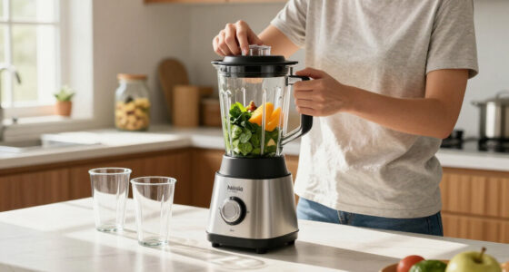 Ninja Fit Compact Personal Blender, 700W, (2) 16Oz Cups, QB3001SS | 700-Watt Base Blends Smoothies, Shakes & Frozen Drinks. (2) 16-Oz To-go