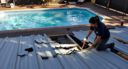 Part Of North Sydney Pool Roof Blows Off Just One Month After Opening - SMH.com.au