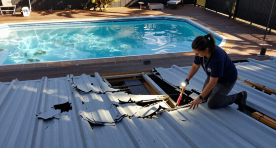 Part Of North Sydney Pool Roof Blows Off Just One Month After Opening - SMH.com.au