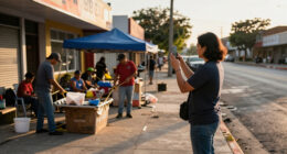 Santiago Cleans Up Barrio Meiggs With Illegal Business Removal
