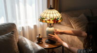 T.J. Maxx Is Selling Out Of This Tiffany-Inspired Accent Lamp