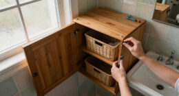 This 1960S Bathroom Redo Made Room For A Surprising Amount Of Storage