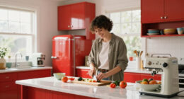 This Kitchen Got A 1940s-Style Redo — Somehow, It’s Bright And Modern Too