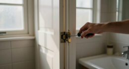 Two Doors Made This Bathroom Feel Awkward — So One Of Them Had To Go