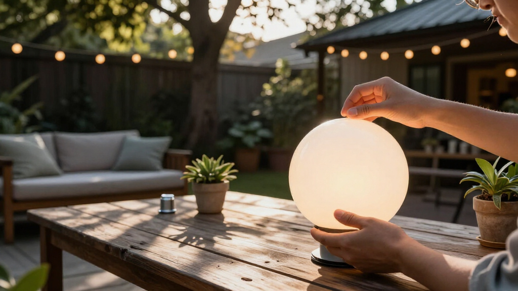 Upgrade Your Patio With These Oversized Smart Sphere Lights