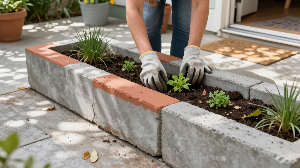 16 Ways To Transform Concrete Blocks Into Home & Garden Treasures