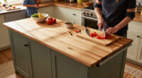 Not A Peninsula: Joanna Gaines Has A Clever Way To Add More Counter Space To Kitchens