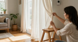 Say Goodbye To Traditional Curtain Rods: There's An Easy DIY With A Great Result