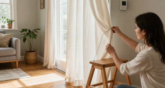 Say Goodbye To Traditional Curtain Rods: There's An Easy DIY With A Great Result