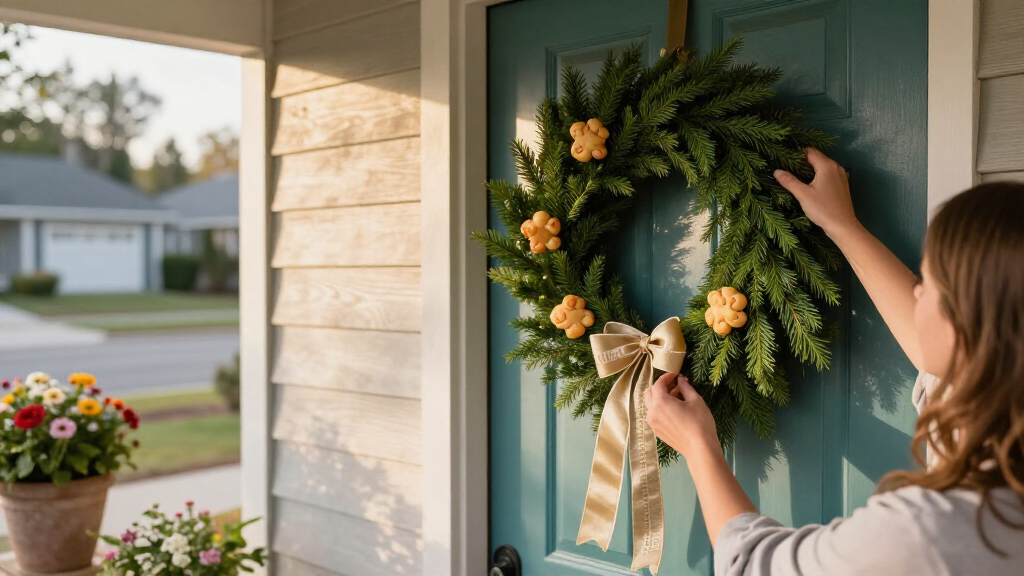 Trade In Your Basic Wreaths — Here's A Sweeter Way To Decorate Your Front Door
